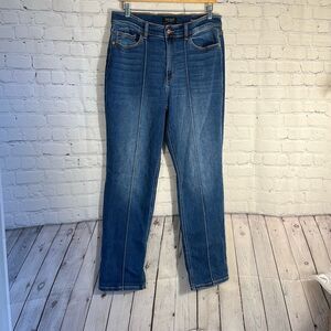 Judy Blue Womens Jeans 16W Straight Fit Blue Stretch Medium Wash JB82571